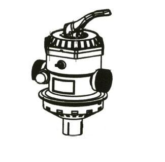 Filter Valve Replacement Head DISTINCTION /HAYWARD