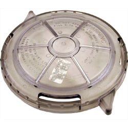 WATERWAY LID, 6" TRAP SELF LOCKING